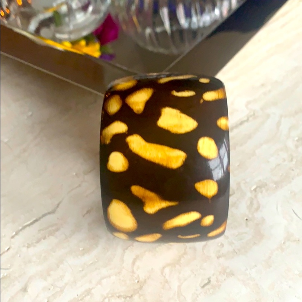 Tortoise Shell Cuff Bracelet